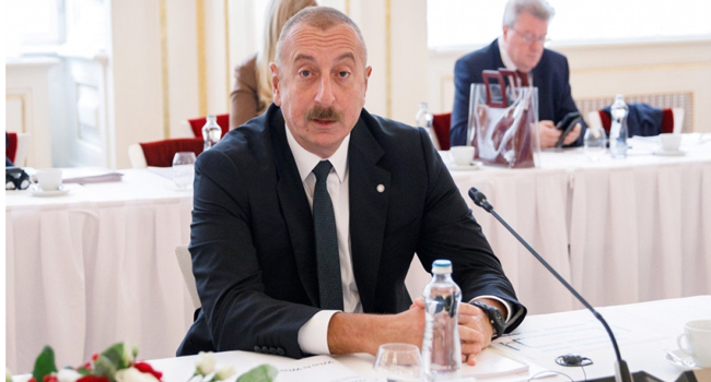თუ სომხეთს რეგიონში მშვიდობა სურს, ჯარი გაიყვანოს – ალიევი
