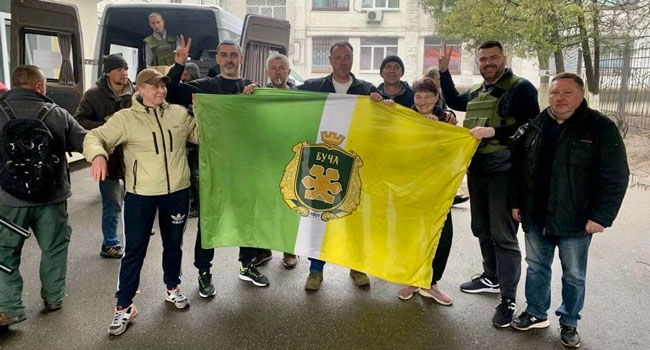 ბუჩა ოკუპანტებისგან გათავისუფლდა