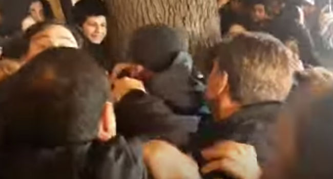 დაკავება “მონა ლიზას” შეძახილის გამო