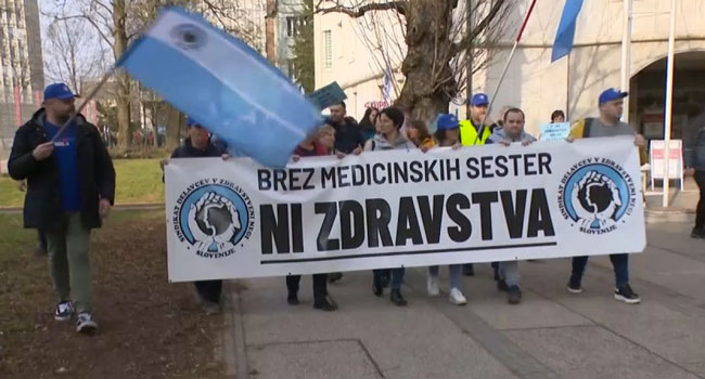 სლოვენიაში ექთნები გაიფიცნენ