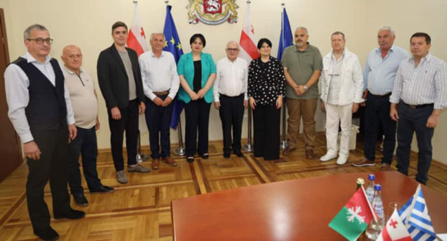 გურიაში სახელმწიფო რწმუნებულის მოადგილეები საბერძნეთის დელეგაციის წარმომადგენლებს შეხვდნენ