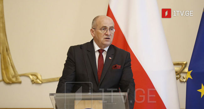 ზბიგნევ რაუ: პოლონეთი ყოველთვის უჭერდა მხარს საქართველოს საზოგადოების მისწრაფებას
