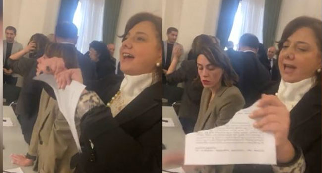 ოპოზიციონერმა დეპუტატებმა უცხოური გავლენების აგენტების შესახებ კანონი დახიეს