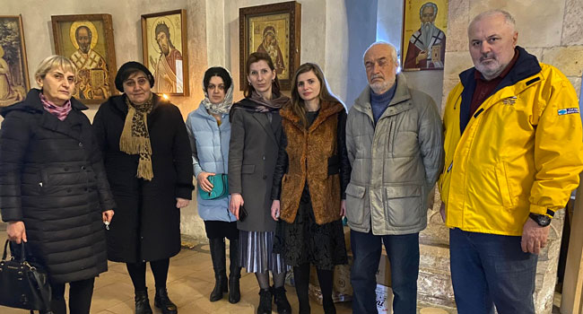 სამტრედიელი ჩოხოსნების ჰუმანიტარული ტვირთი უკრაინელ ხალხს