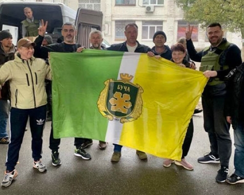 ბუჩა ოკუპანტებისგან გათავისუფლდა