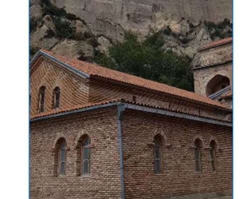შიომღვიმის მონასტერთან მთა ჩამოიშალა _ ვიდეოკადრები ადგილიდან