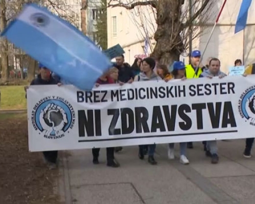 სლოვენიაში ექთნები გაიფიცნენ