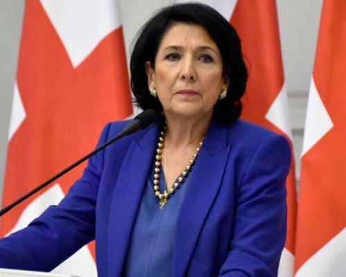 სალომე ზურაბიშვილი ოპოზიციური პარტიების წარმომადგენლებს ხვდება
