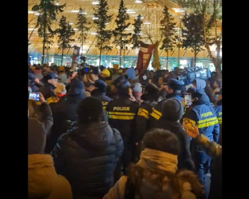 “ჩამოიშალა დაზიანებული ჯებირი”- ვითარება მარცხენა სანაპიროზე