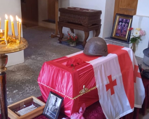 ვასილ პაპავა სამტრედიაში, როგორც გმირი, 71 წლის შემდეგ ,,დაბრუნდა”