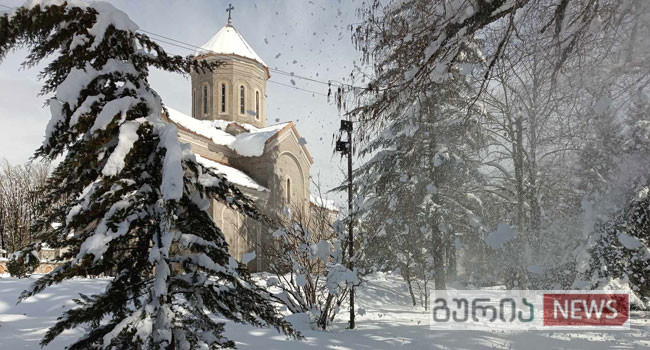 დიდთოვლობა გურიაში _ ფოტორეპორტაჟი ჩოხატაურიდან