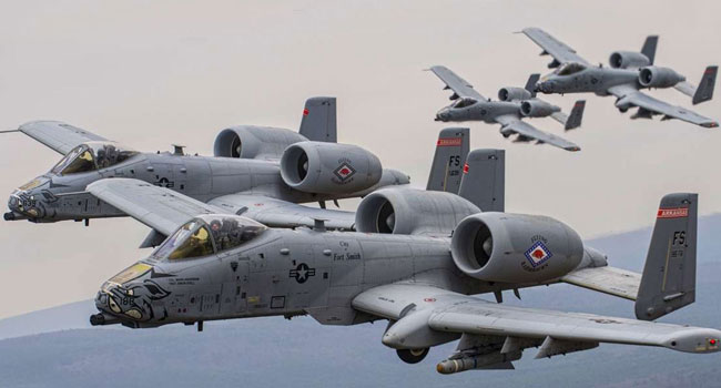 აშშ უკრაინისთვის A-10 Warthog-ის ტიპის მოიერიშეების გადაცემას განიხილავს