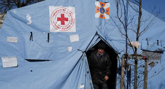 Reuters: უკრაინა წითელ ჯვარს სთხოვს არ გახსნას ოფისი რუსეთის დონის როსტოვში