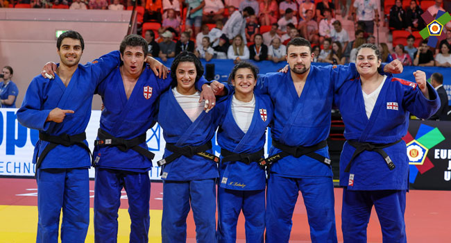 საქართველოს ძიუდოისტთა შერეული ნაკრები ევროპის ჩემპიონია
